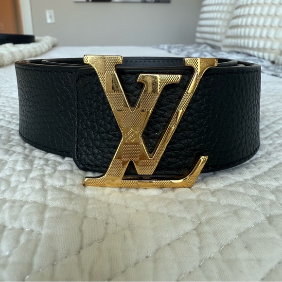 Louis Vuitton Damier LV 40mm Reversible Belt | 100% Authentic EUC Sz 100 - Picture 4 of 10